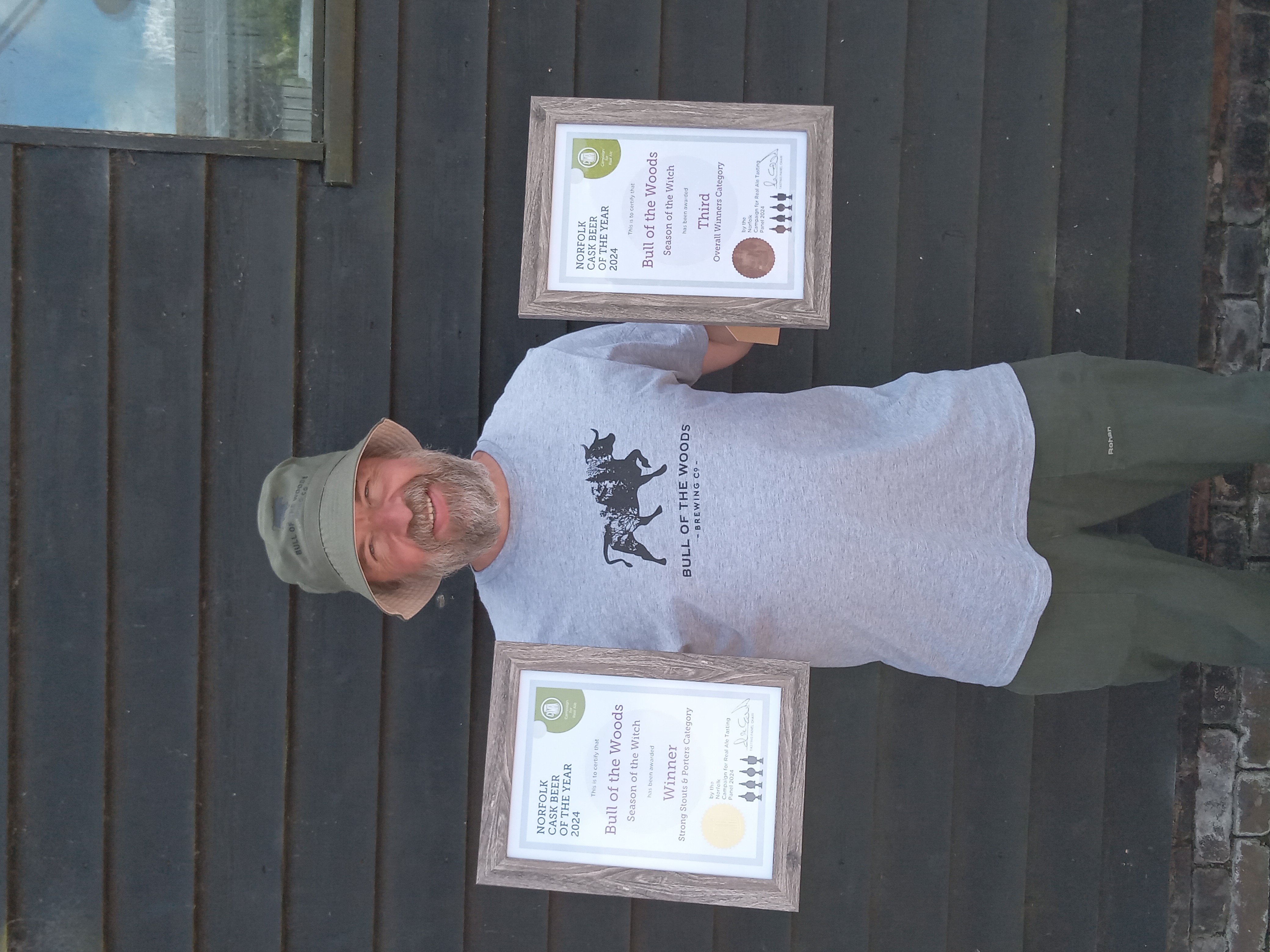 Bull of the Woods - Champion Cask Beer of Norfolk Awards 2024