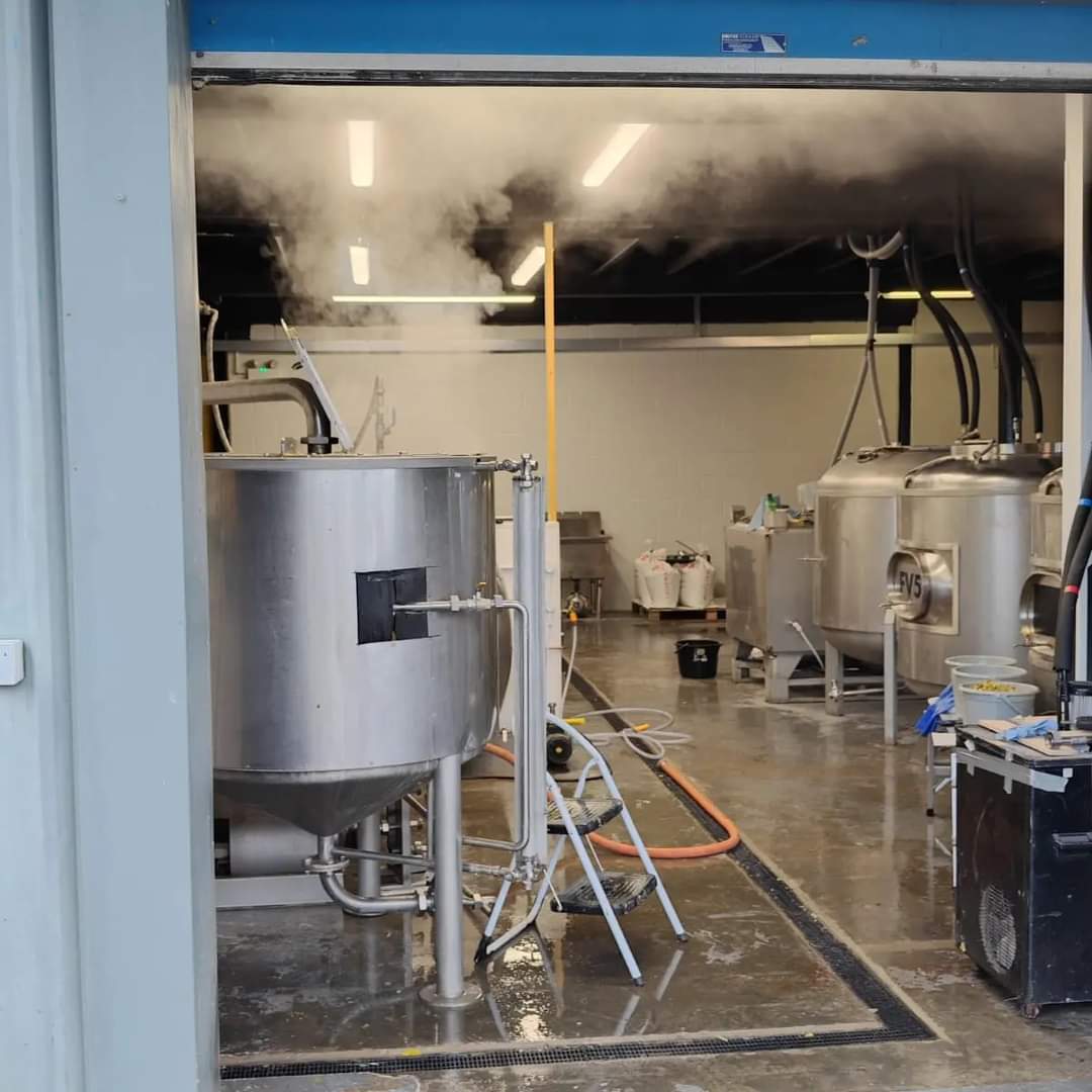 Brewing No.1 Brew in progress