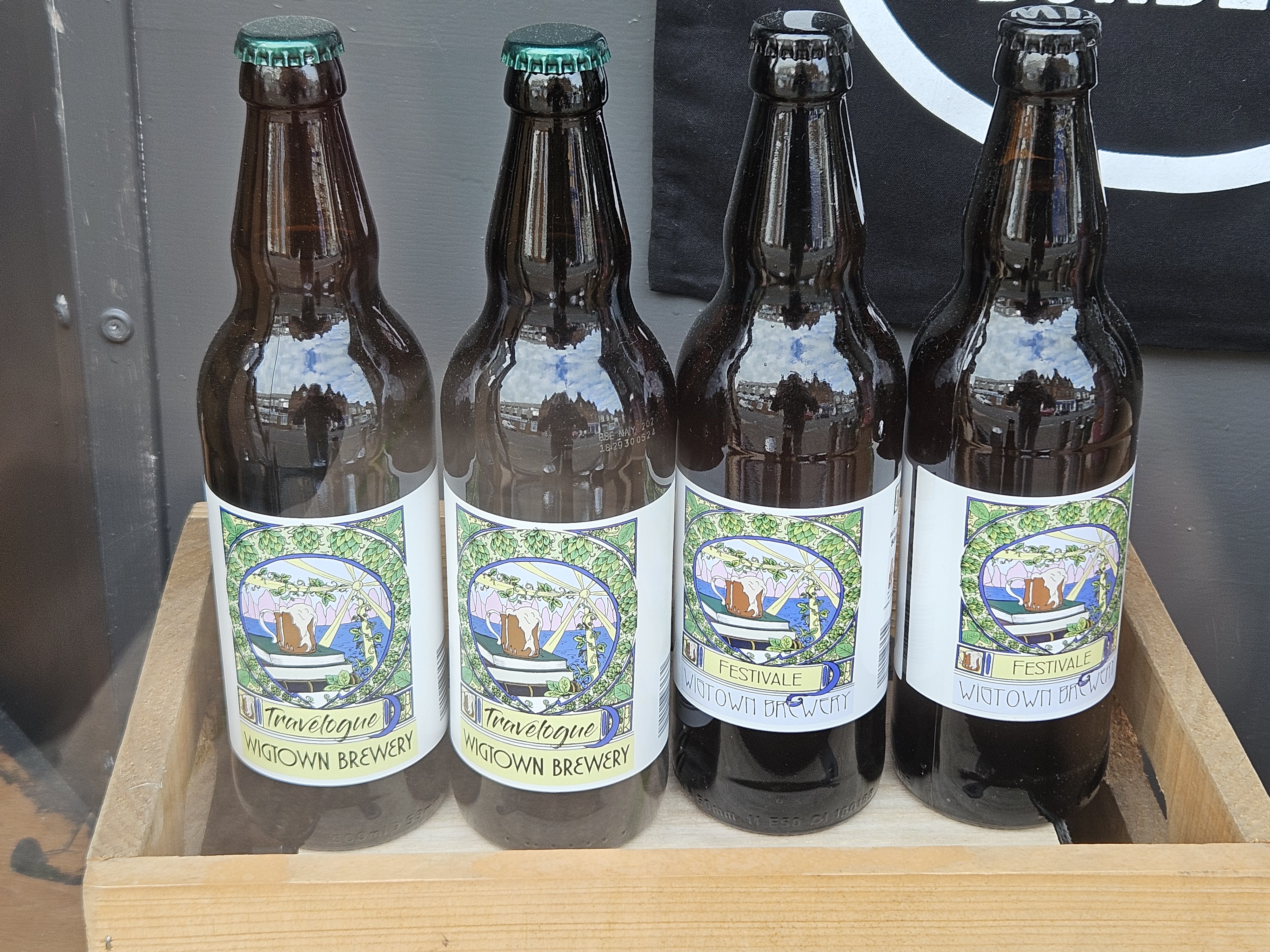 Wigtown Brewery Bottles
