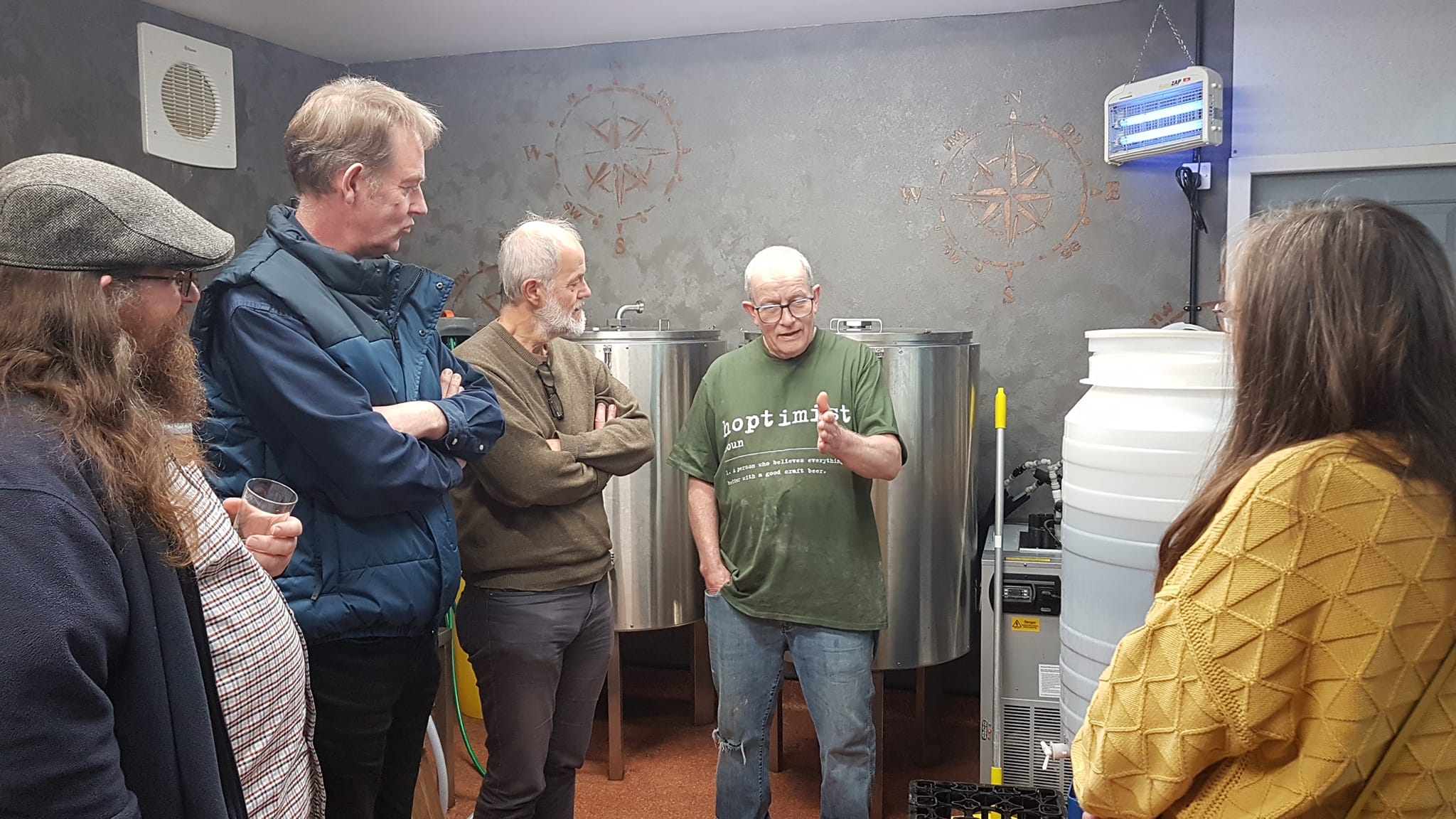 Foggieloan - brewer Gary and the CAMRA branch, November 2024