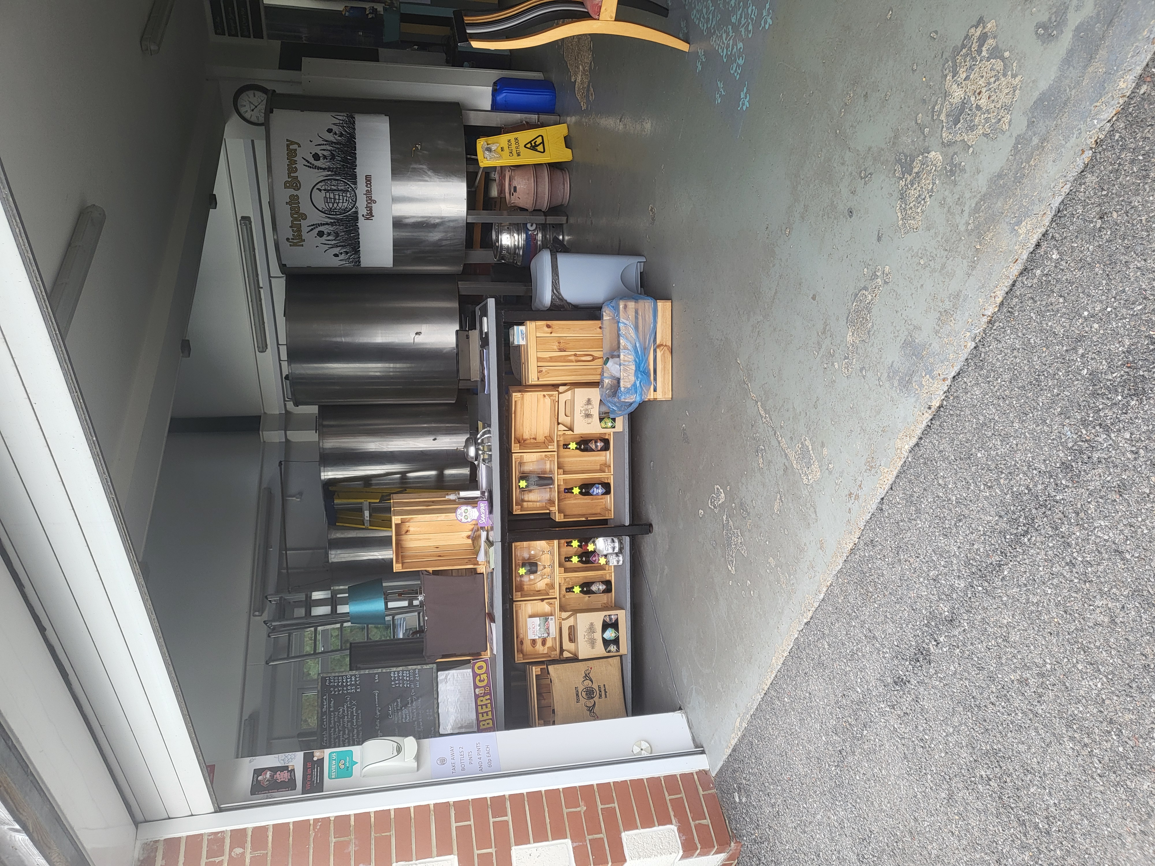 ENTRANCE TO THE BREWERY