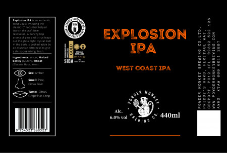 Powder Monkey - Explosion IPA