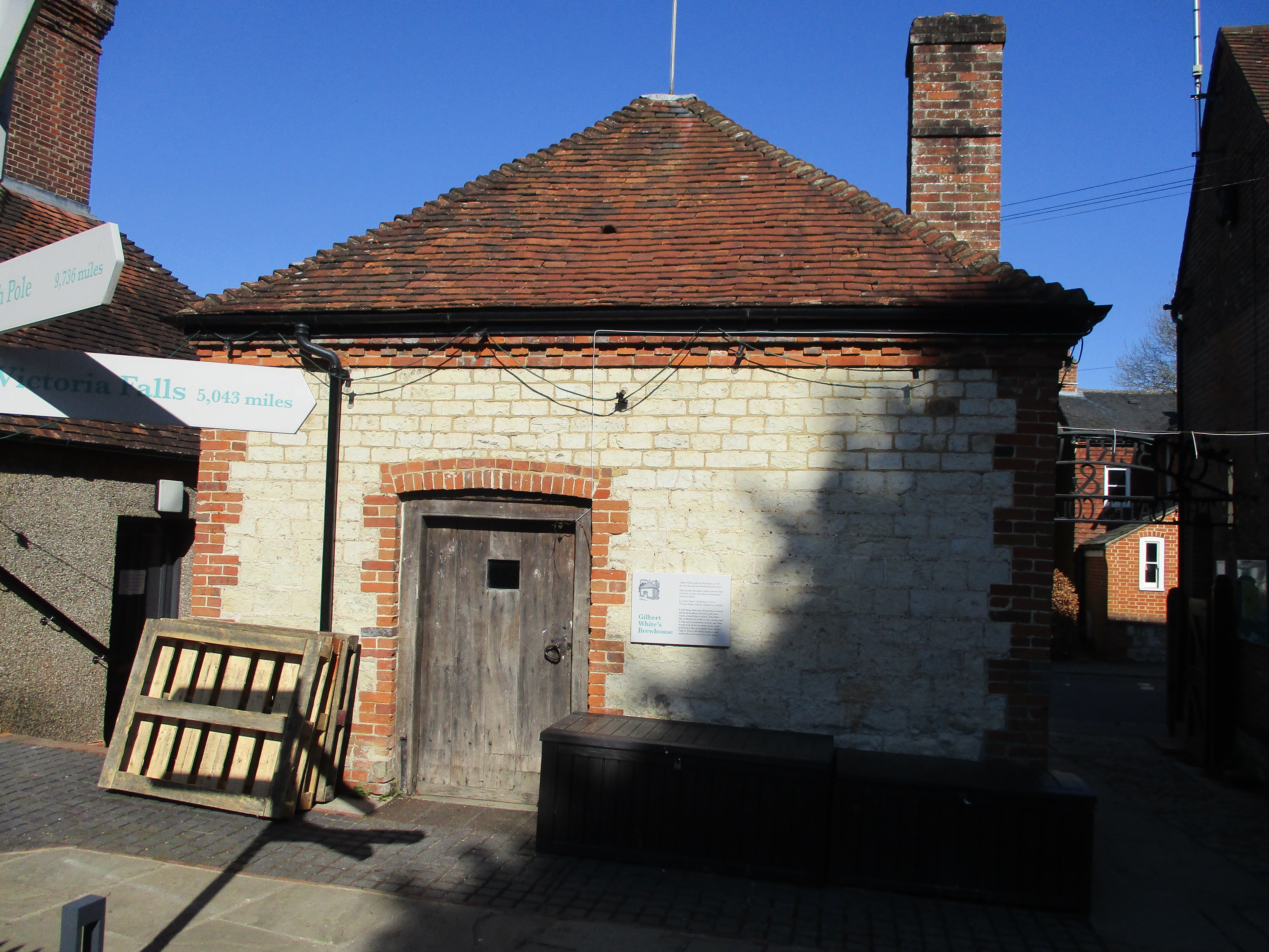 Gilbert White's 1765 brewhouse