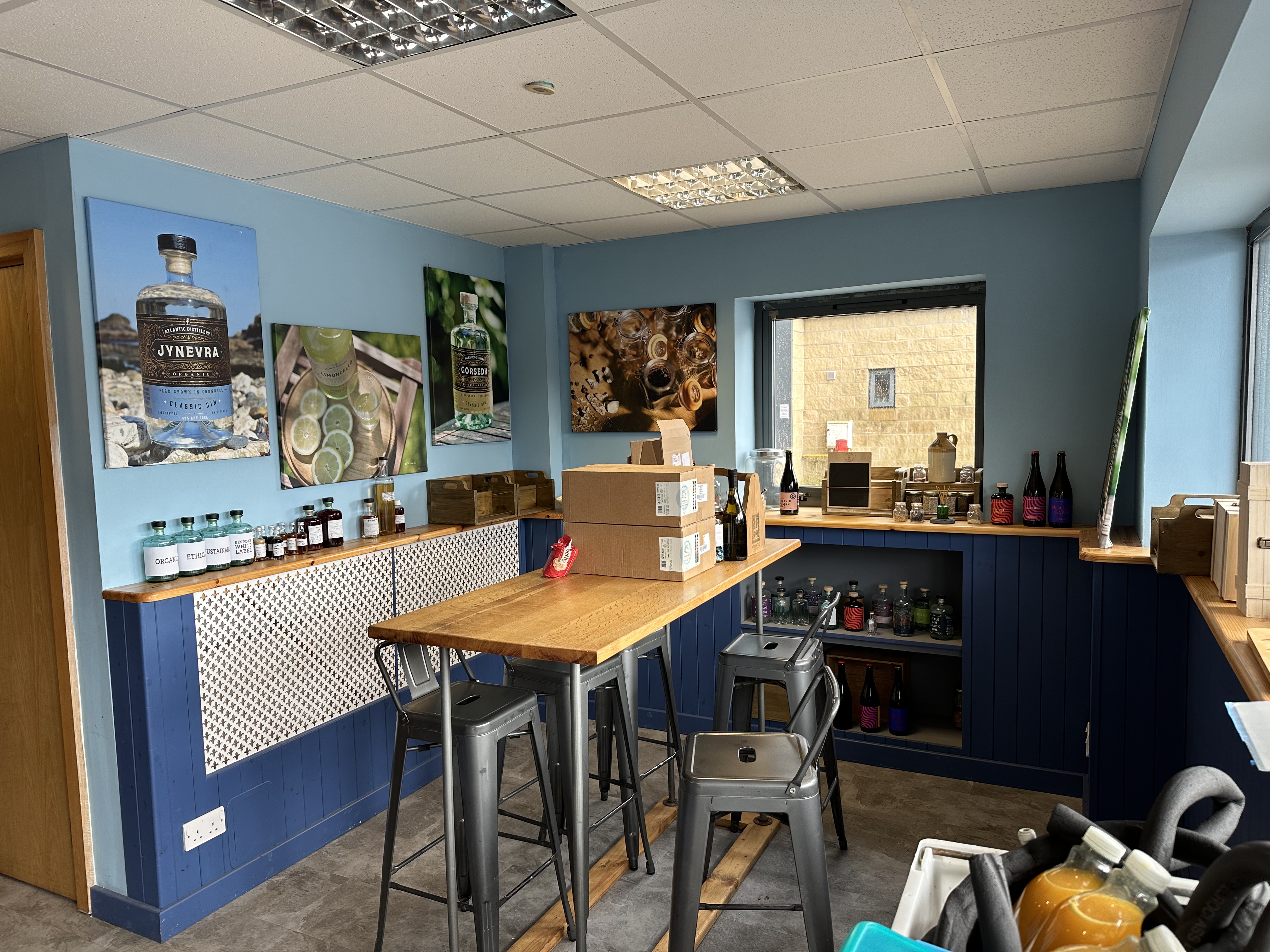Atlantic Brewery tap area