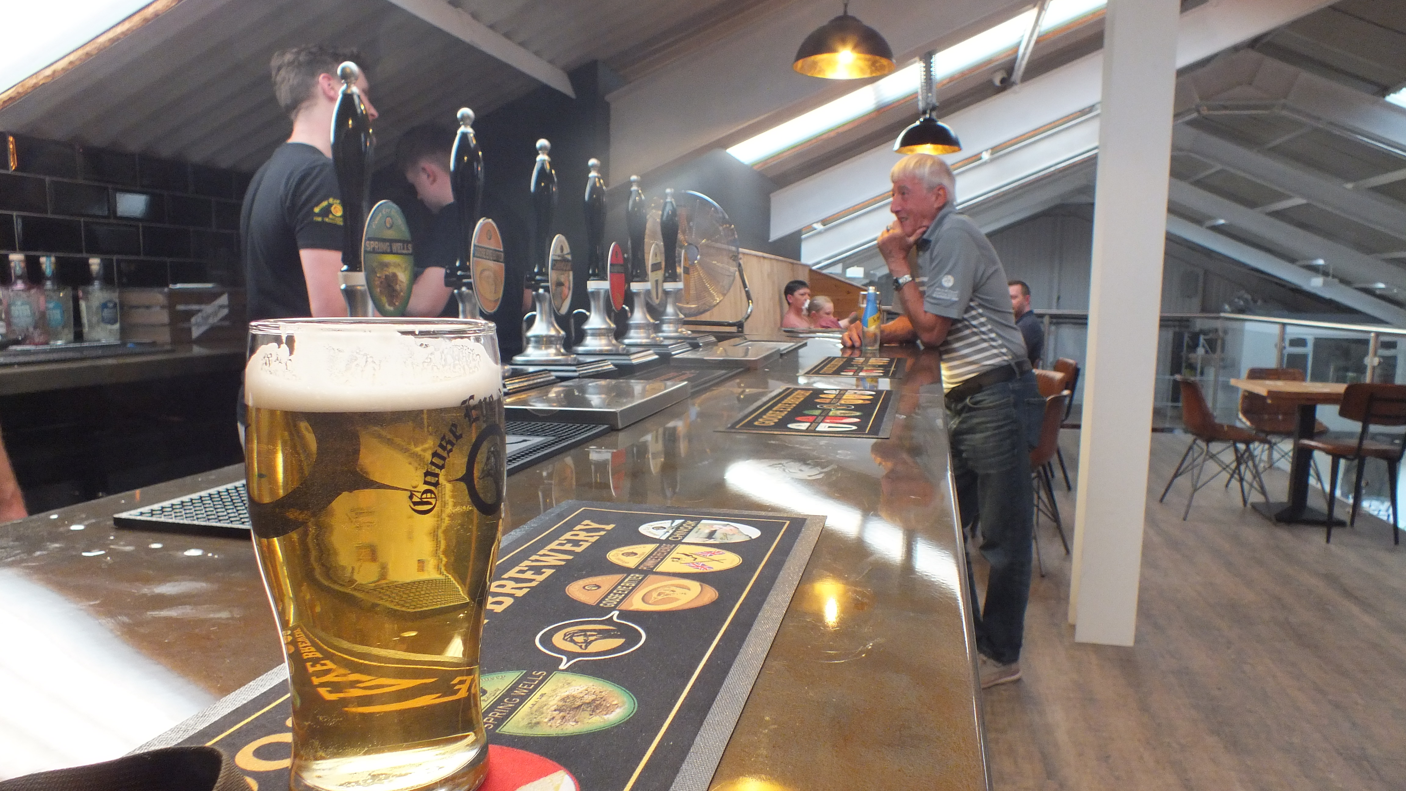 Goose Eye brewery bar