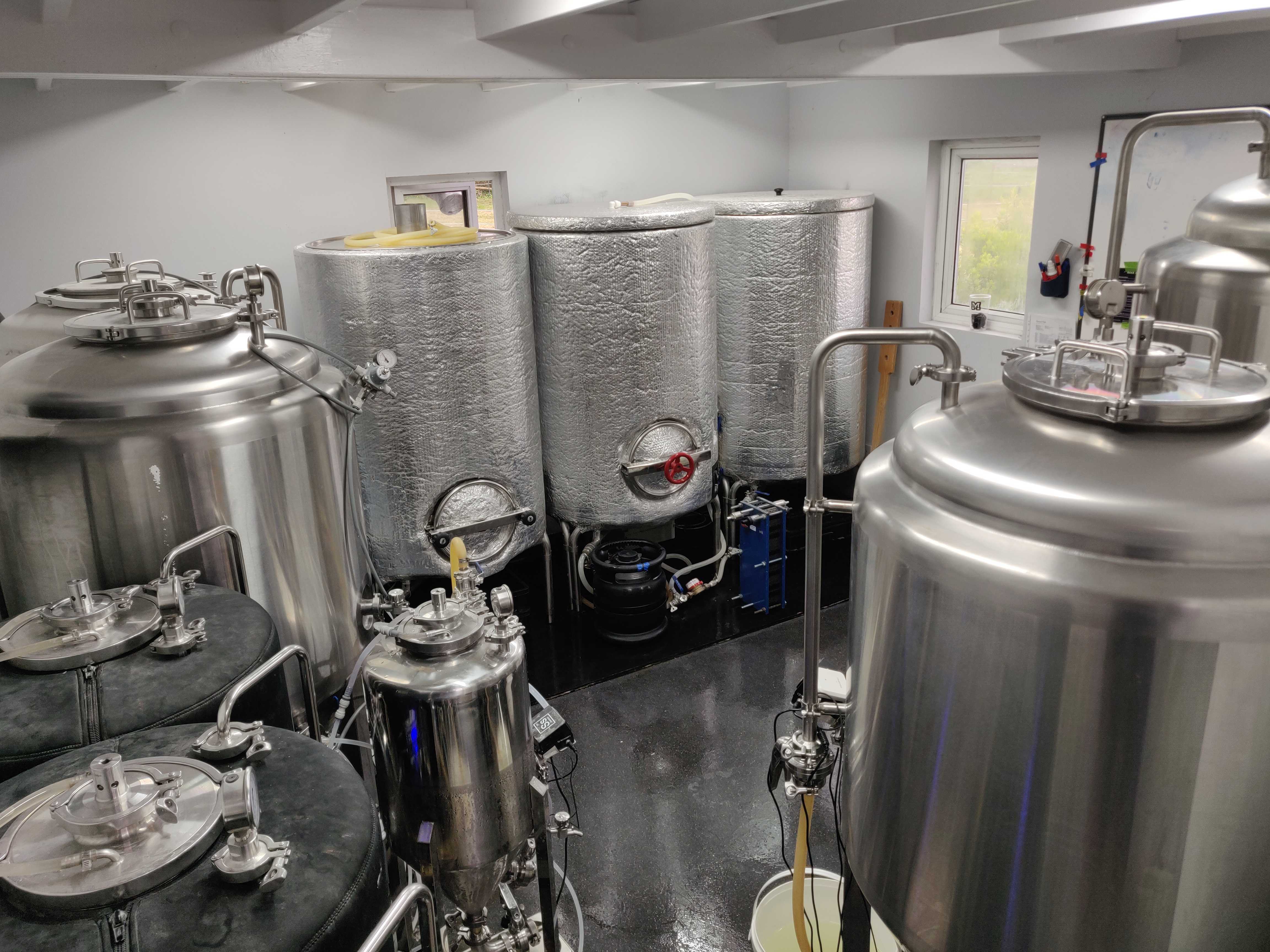 Second Meridian brewing equipment