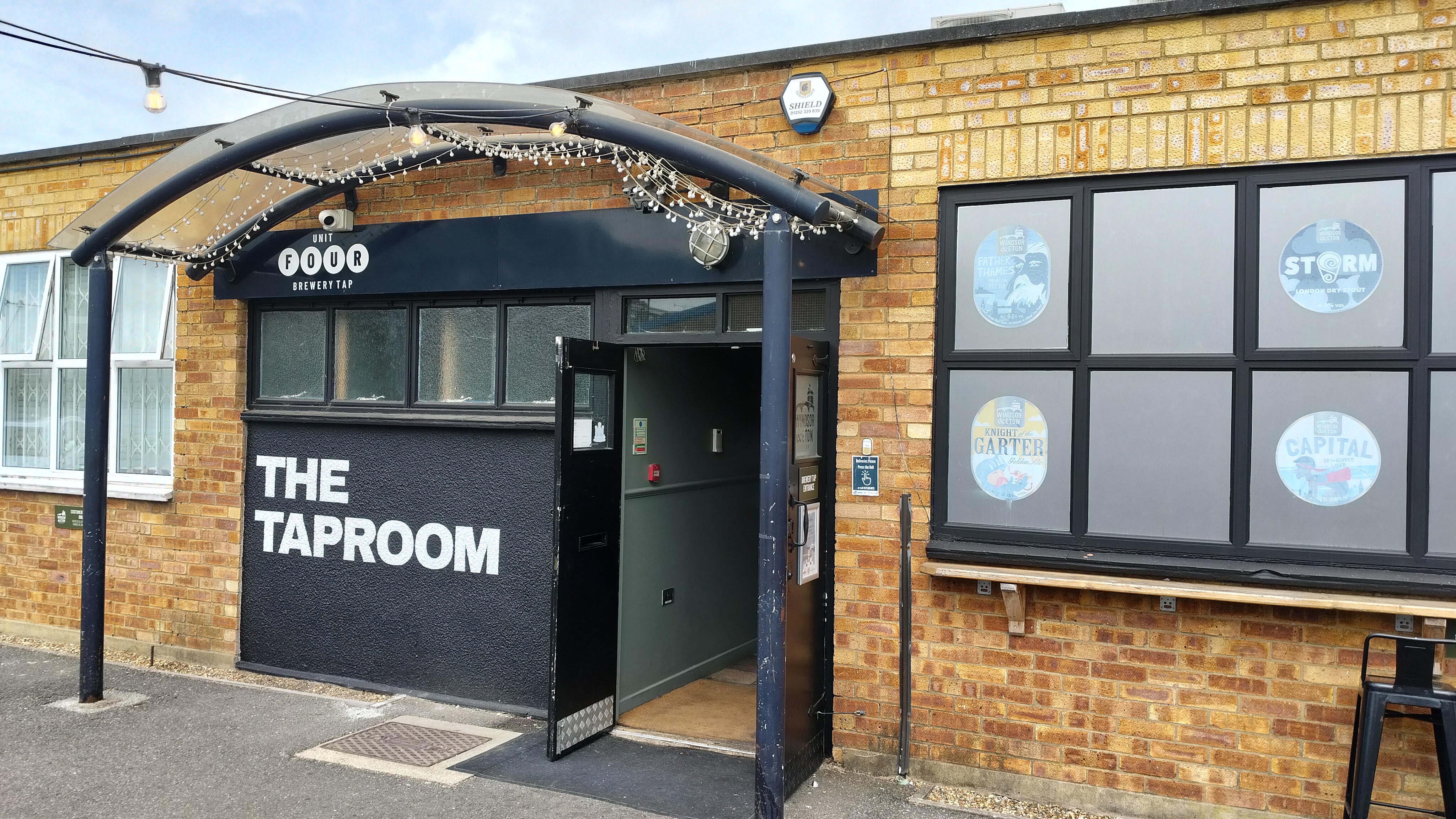 Unit 4 Taproom entrance