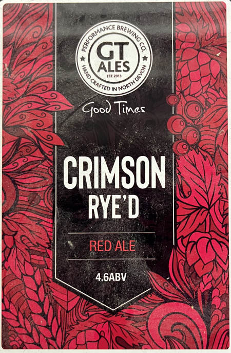 Crimson Rye'd