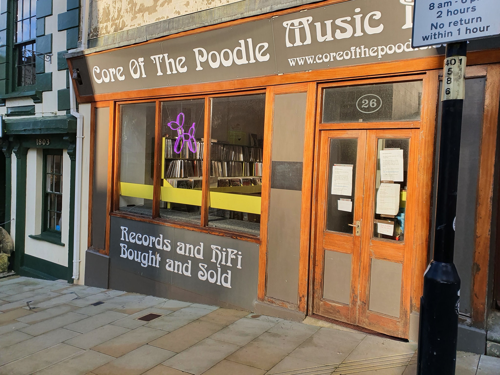 Core of the Poodle-Shopfront
