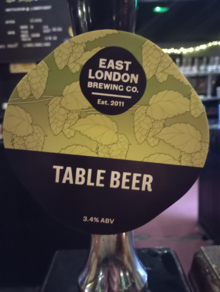 East London Table Beer