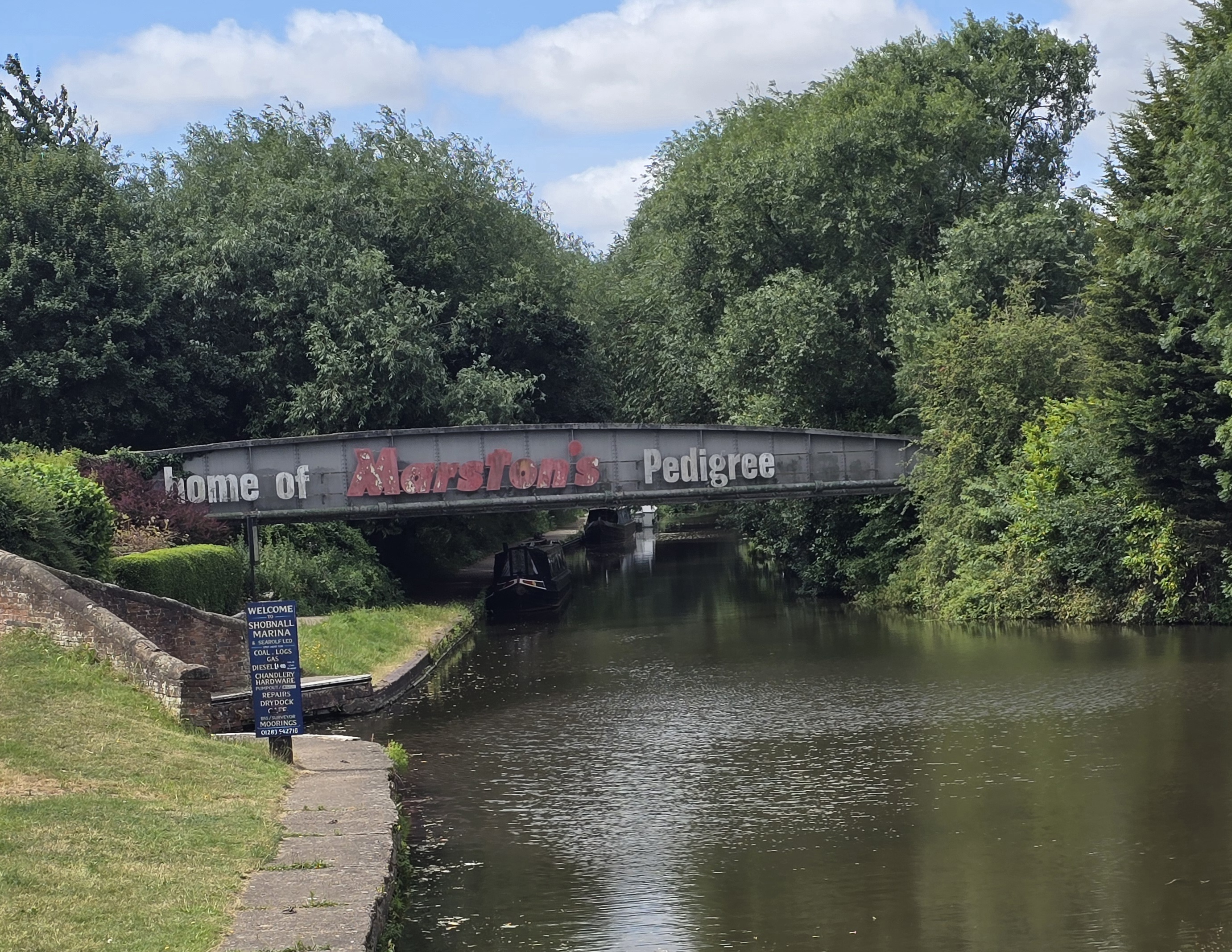 Canal Bridge Side of Brewery