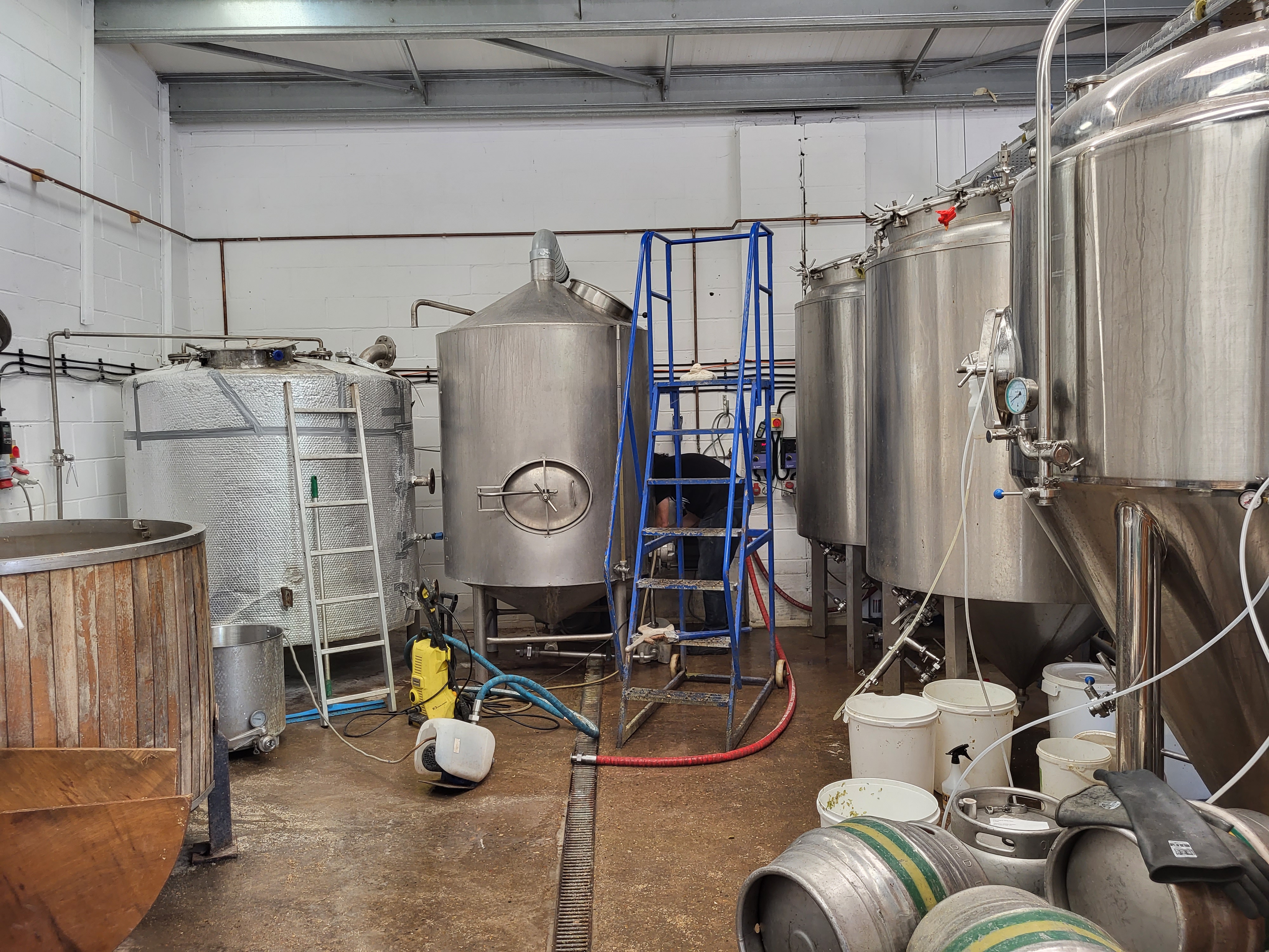 Docker Brewery brew equipment