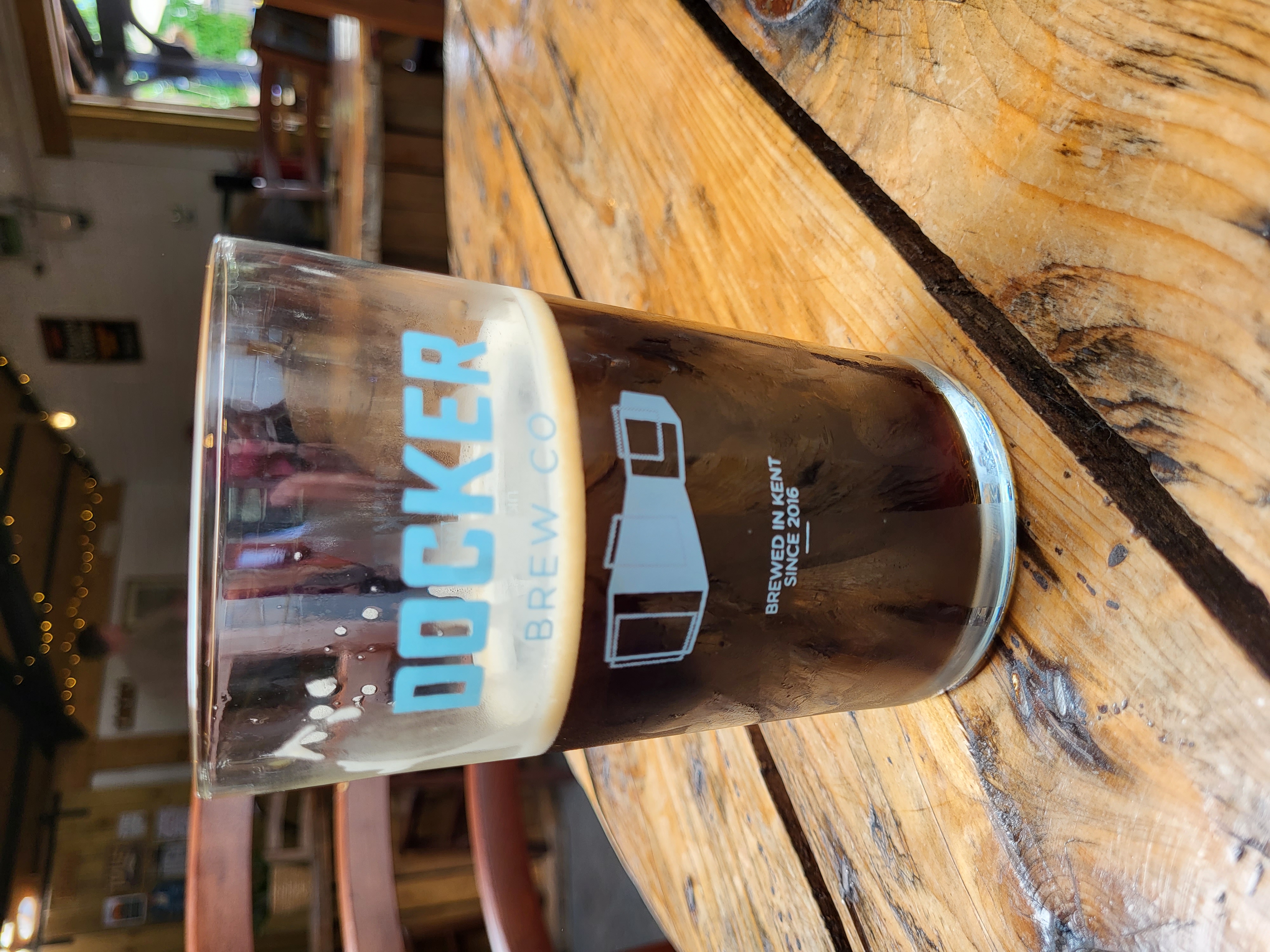 Docker Brewery Dark Matter stout