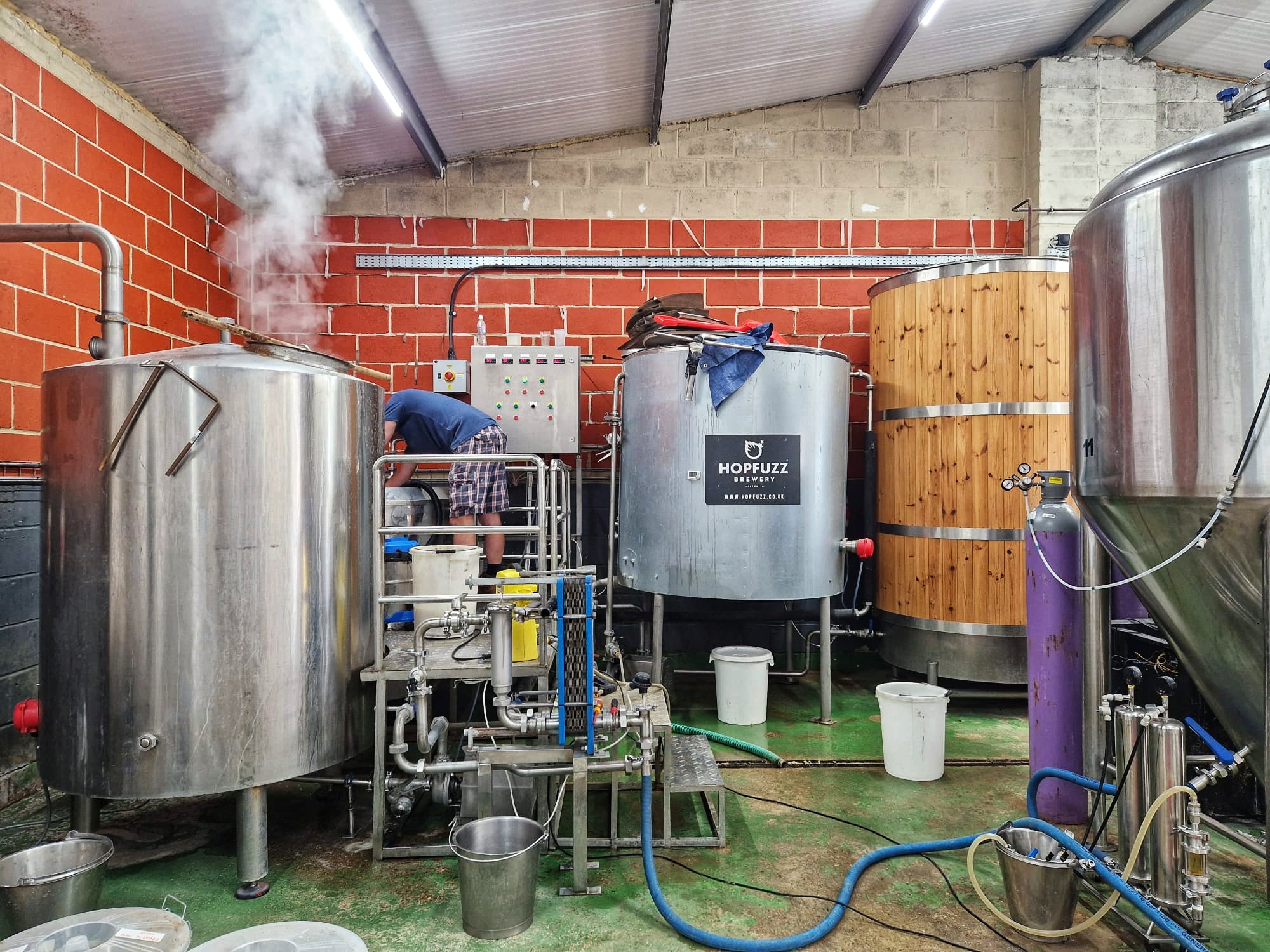 HopFuzz Brewery brewing eguipment