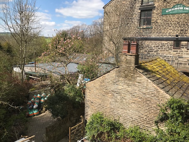 The Old Brewhouse (foreground)