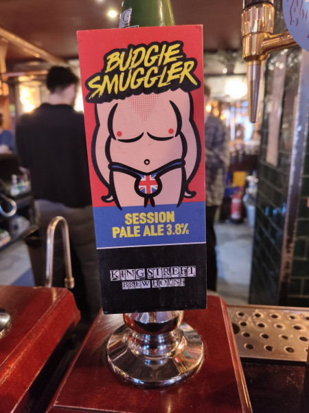 King Street Brew House - Budgie Smuggler